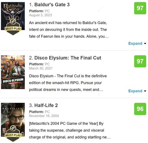 metascore game|metacritic best games of all time.